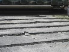 リフォーム　西盛瓦商店　カバー工法リフォーム　玄関庇