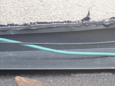 西盛瓦商店　西盛　カバー工法リフォーム　玄関庇