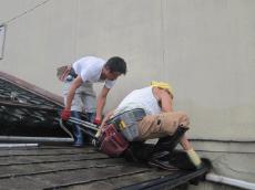 金沢市　西盛瓦商店　カバー工法リフォーム