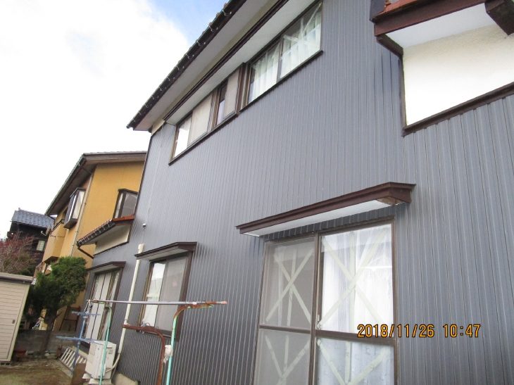   金沢市　Ｙ様邸　屋根修理・外壁・雨樋施工事例