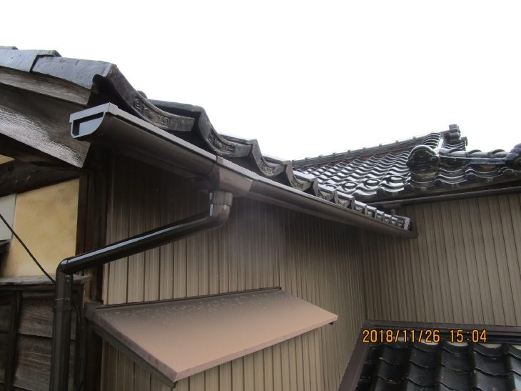   金沢市　Ｏ様邸　雨樋取替え工事