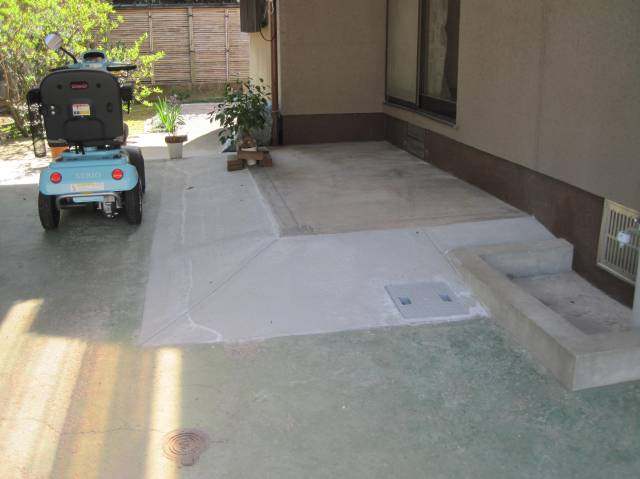   金沢市　K様邸　屋根修理・外構施工事例