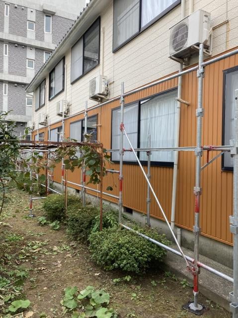  金沢市 アパートJハウス 外壁工事