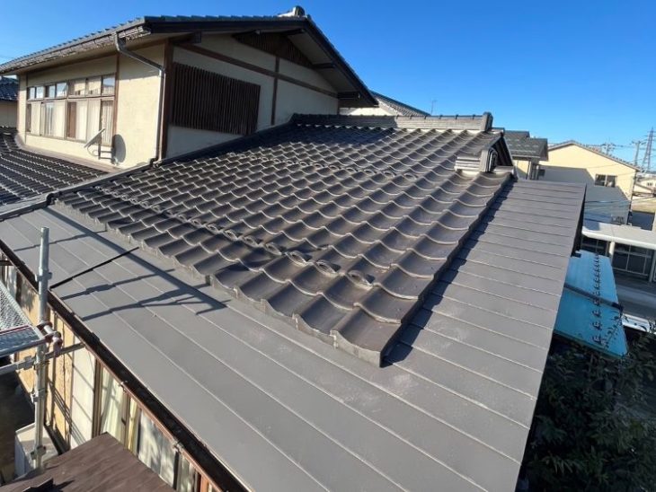  金沢市　G様邸　屋根板金張替え工事　