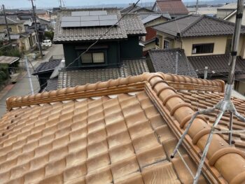 金沢市　O様屋根棟修理施工事例